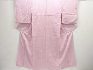 組紐に花古典柄織り出し色無地着物